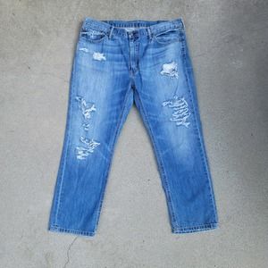 Levi's Distressed Denim Jeans